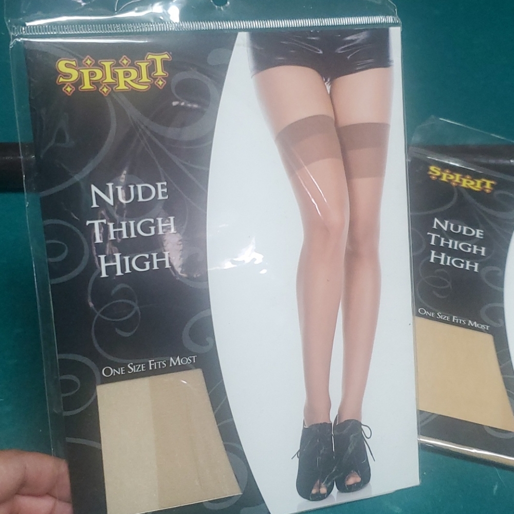 Nude knee highs - Picture 2 of 3